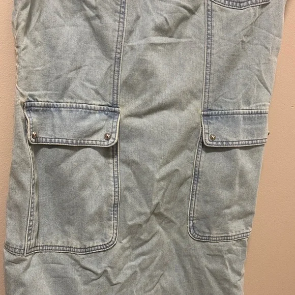 Denim Fringe Dress - Picture 4 of 7